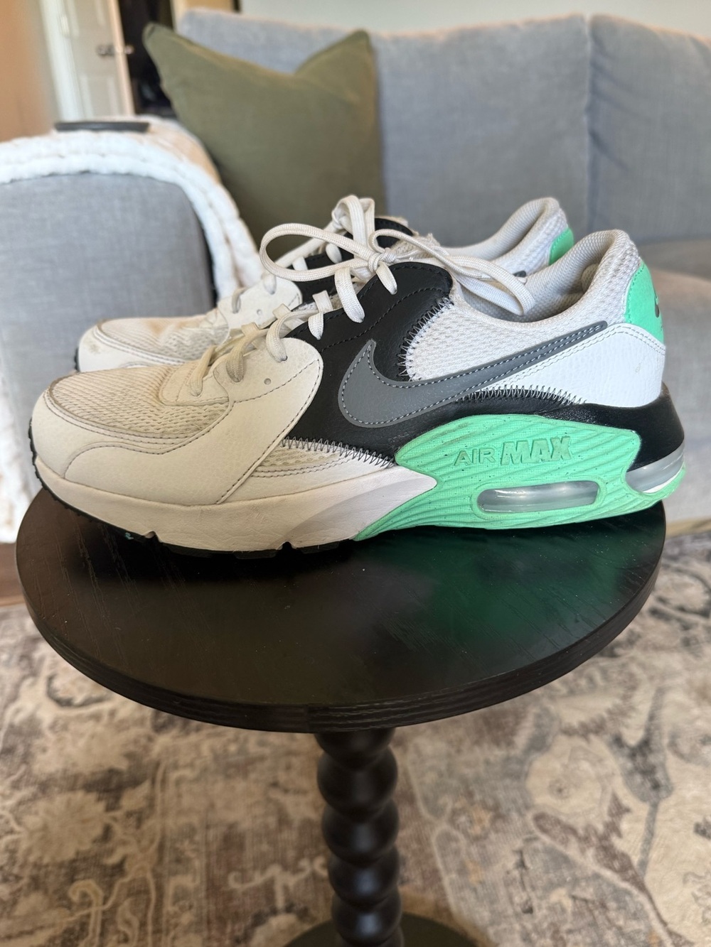 Nike Air Max Excee Womens Size 10 DM8346-100 White Running Shoes Sneakers